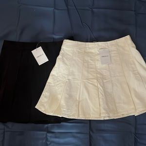 NWT Set of Pleated Skirts